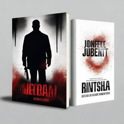 Create a captivating book cover for a thriller about a serial killer