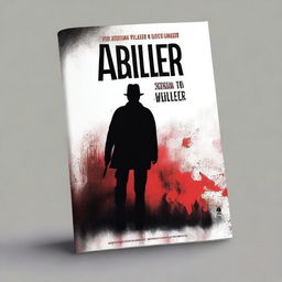 Create a captivating book cover for a thriller about a serial killer