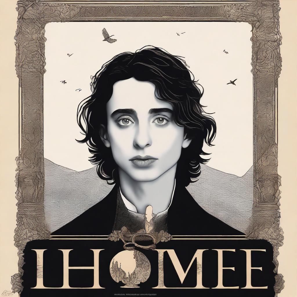 Create a poster for a series called 'Home'