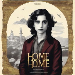 Create a poster for a series called 'Home'