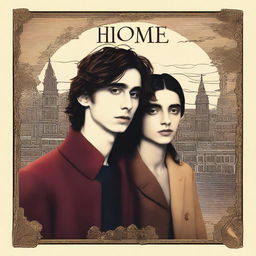 Create a poster for a series called 'Home'