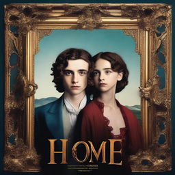 Create a poster for a series called 'Home'