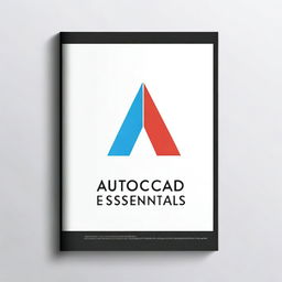 A cover design for an 'AutoCAD Essentials Training Booklet'