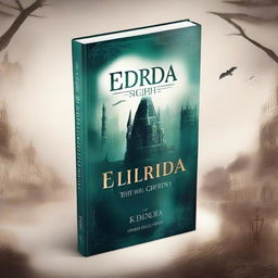 Create a captivating book cover for a novel titled 'Eldrida: The Secret City'