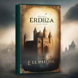 Create a captivating book cover for a novel titled 'Eldrida: The Secret City'