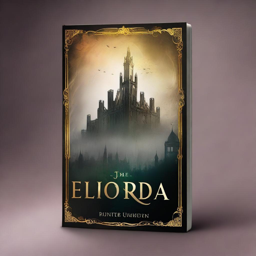 Create a captivating book cover for a novel titled 'Eldrida: The Secret City'