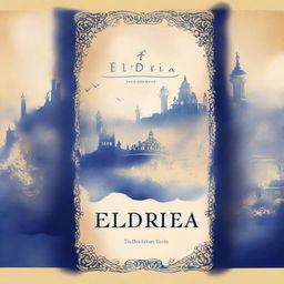 Design a book cover for 'Eldrida: The Secret City' with the following concept