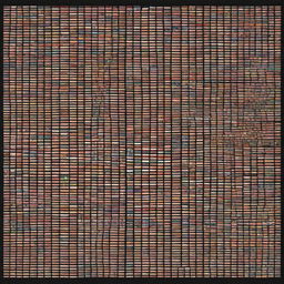 On a black background, display all the small flags of the 195 countries that exist today