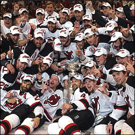 Are you a true Devils fan? Test your knowledge of the New Jersey Devils' team history, including iconic players, unforgettable victories, and record-breaking achievements. Delve into the depths of this legendary NHL franchise with our challenging quiz!