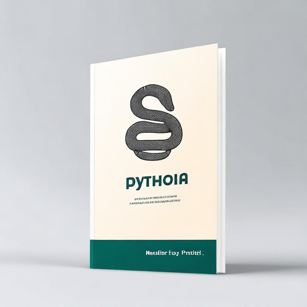 A book cover design for a Python programming language book