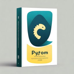 A book cover design for a Python programming language book