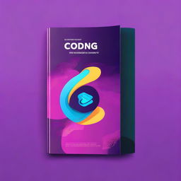 A book cover design for a book that teaches the basics of coding in Python with a futuristic look