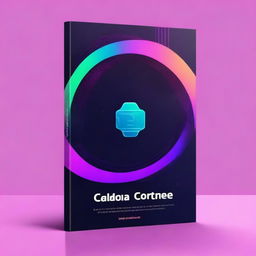 A book cover design for a book that teaches the basics of coding in Python with a futuristic look