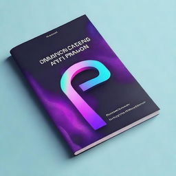 A book cover design for a book that teaches the basics of coding in Python with a futuristic look