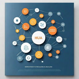 An academic book cover featuring the topics of process mining, Dijkstra's algorithm, graph algorithms, machine learning, and neural networks