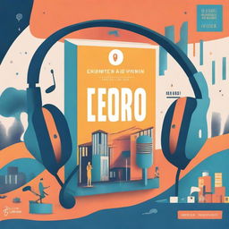 An engaging and vibrant cover image for a university radio station