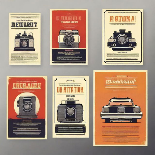 Desarrollar un afiche cinematográfico utilizando una tendencia actual entre vintage y tecnológicas