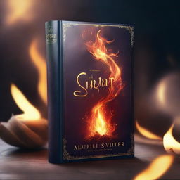 Create a book cover design for a fantasy novel