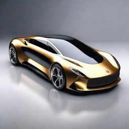 Create an innovative and popular car design that does not copy existing models or brands