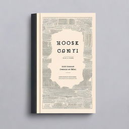 Create a captivating book cover design with an intriguing title and elegant typography