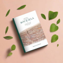 Create a book cover with the title 'Saggio sull'origine del nome "Roccella Valdemone"' by Marcello RIsicato