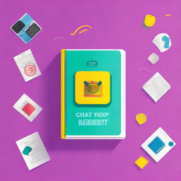 Create a book cover for a title called 'How to use Chat GPT for Foreign Students'