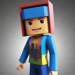 Detailed depiction of a female character from the Roblox game series, showcasing its blocky and vibrant style.