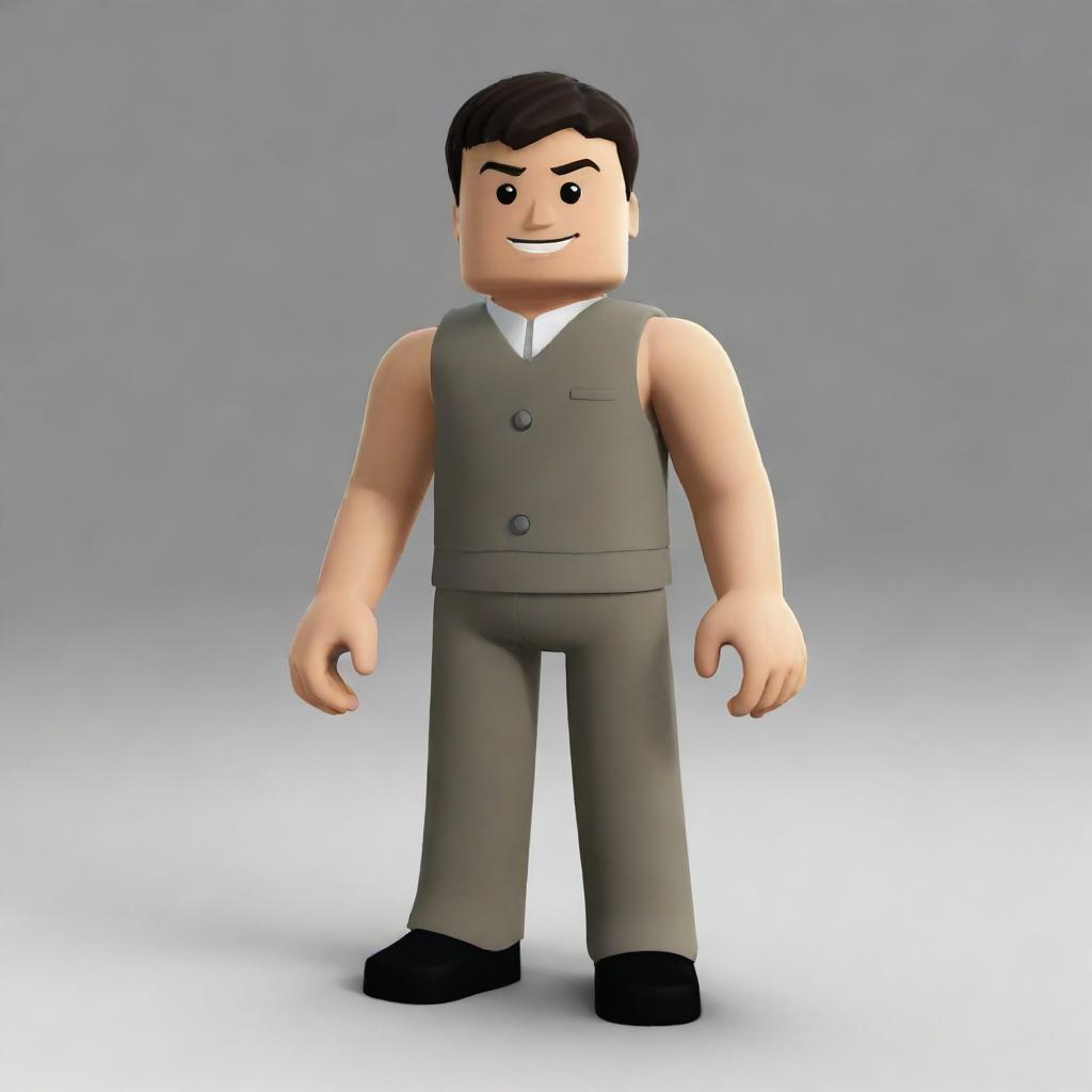 A generically designed Roblox character standing in a neutral pose.