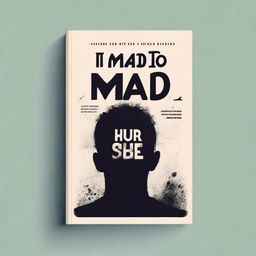 Create a book cover titled 'It Hurts to Be Mad'