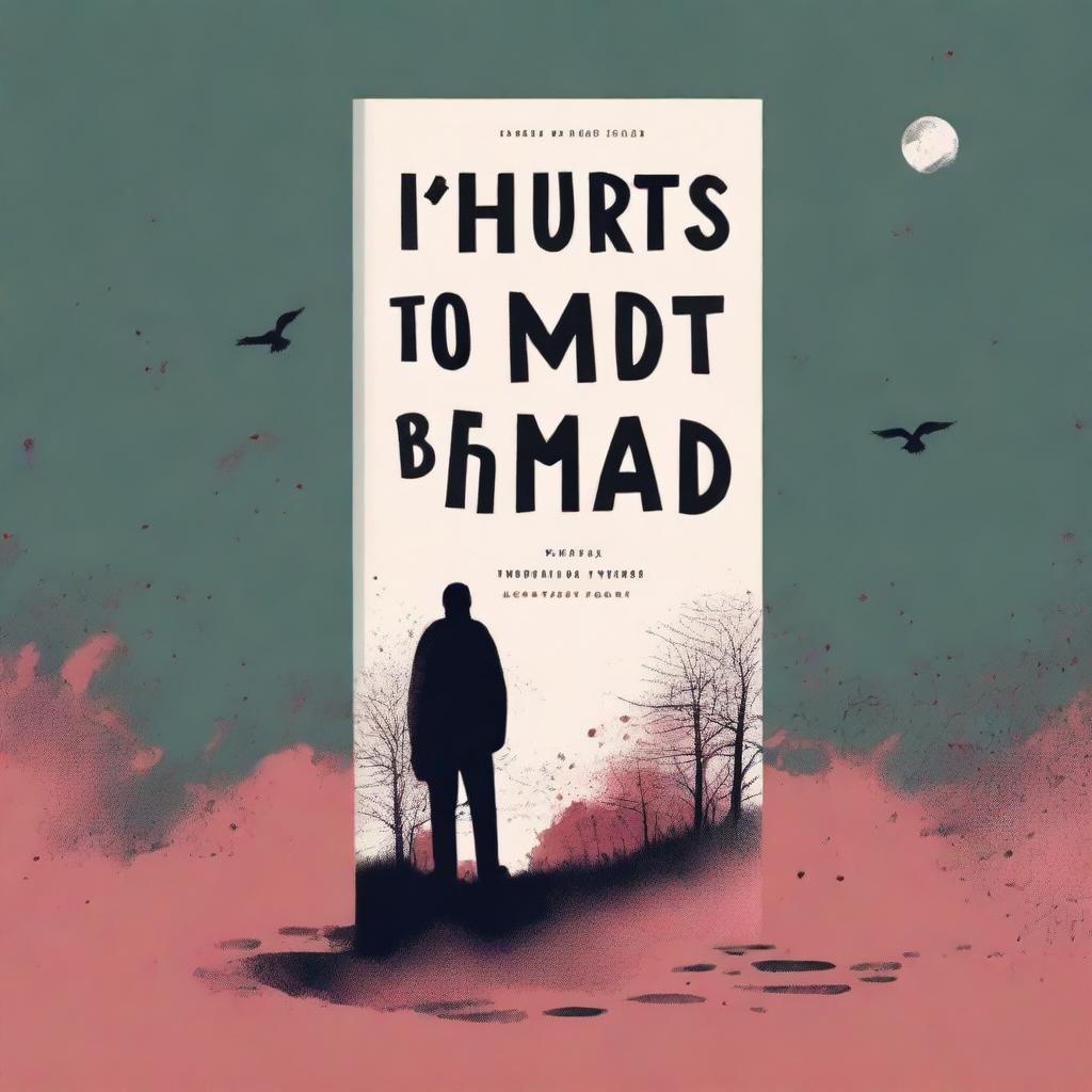 Create a book cover titled 'It Hurts to Be Mad'