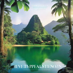 A breathtaking exploration of hidden paradises in Indonesia, showcasing lush jungles, serene beaches, and majestic mountains