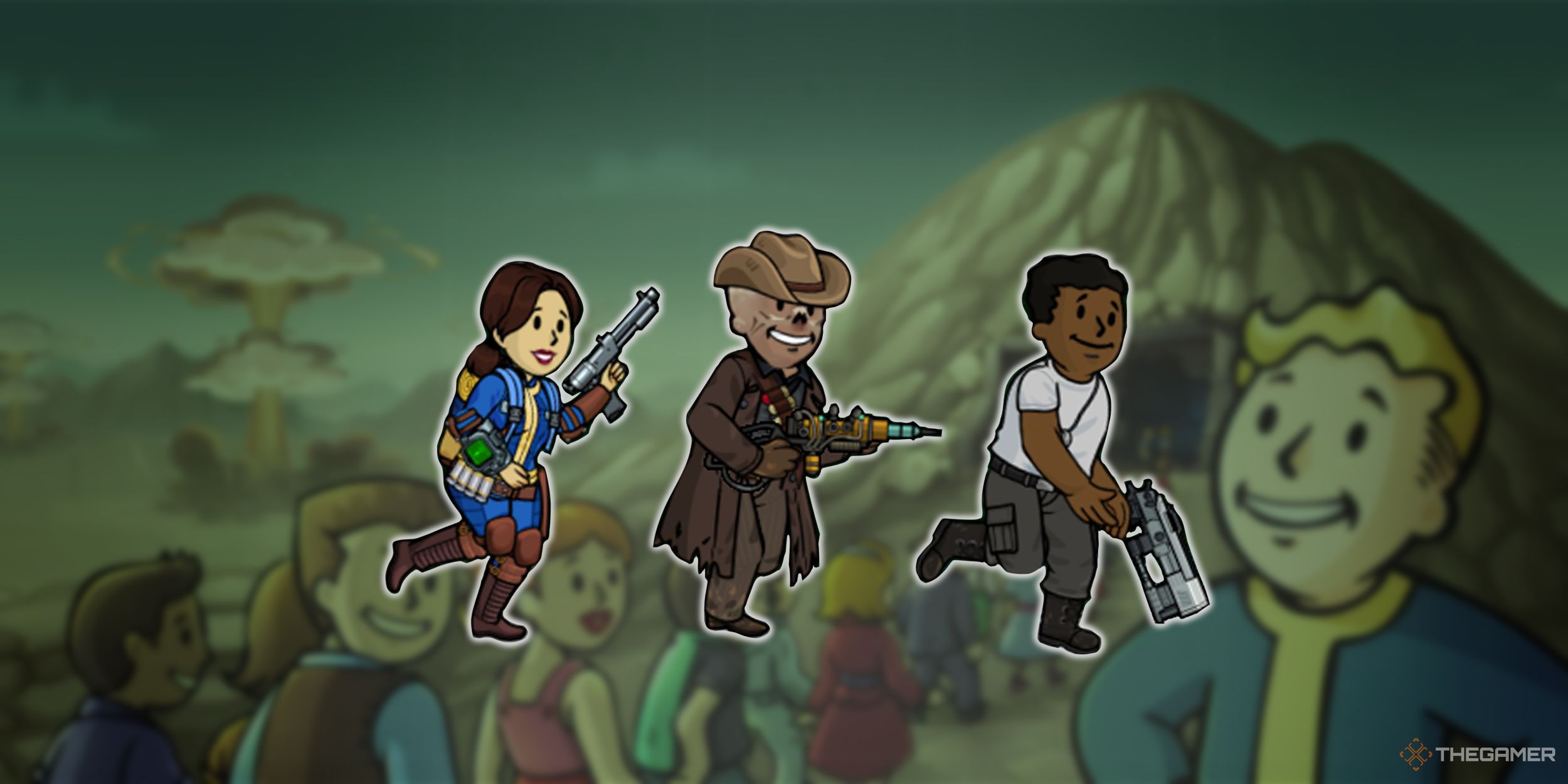Dive into the Vault and discover which Fallout Shelter dweller matches your personality! Answer questions about management preferences, personality traits, and survival strategies to find your Vault identity.