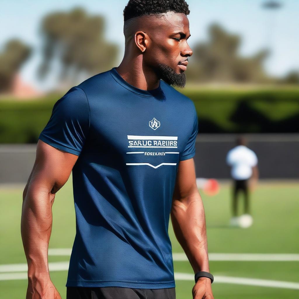 A high-quality sports t-shirt designed for athletes