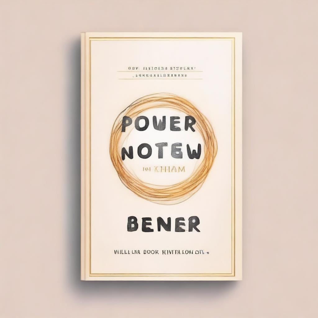 Create a book cover with the title 'The Power Within' prominently displayed