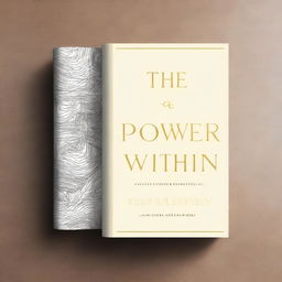 Create a book cover with the title 'The Power Within' prominently displayed