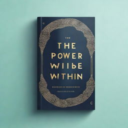 Create a book cover with the title 'The Power Within' prominently displayed