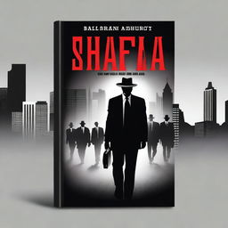 Create a book cover featuring a dark, mysterious mafia theme