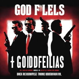 A book cover featuring characters from the movie Goodfellas holding guns