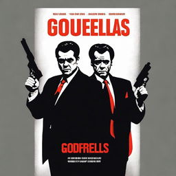 A book cover featuring characters from the movie Goodfellas holding guns