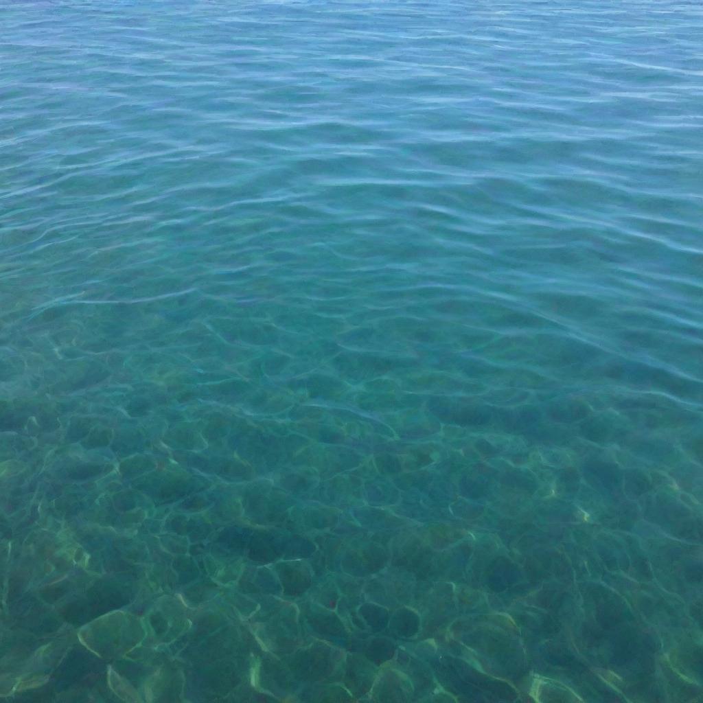 An image detailing the mesmerizing beauty of pristine water, sparkling under the sunlight.