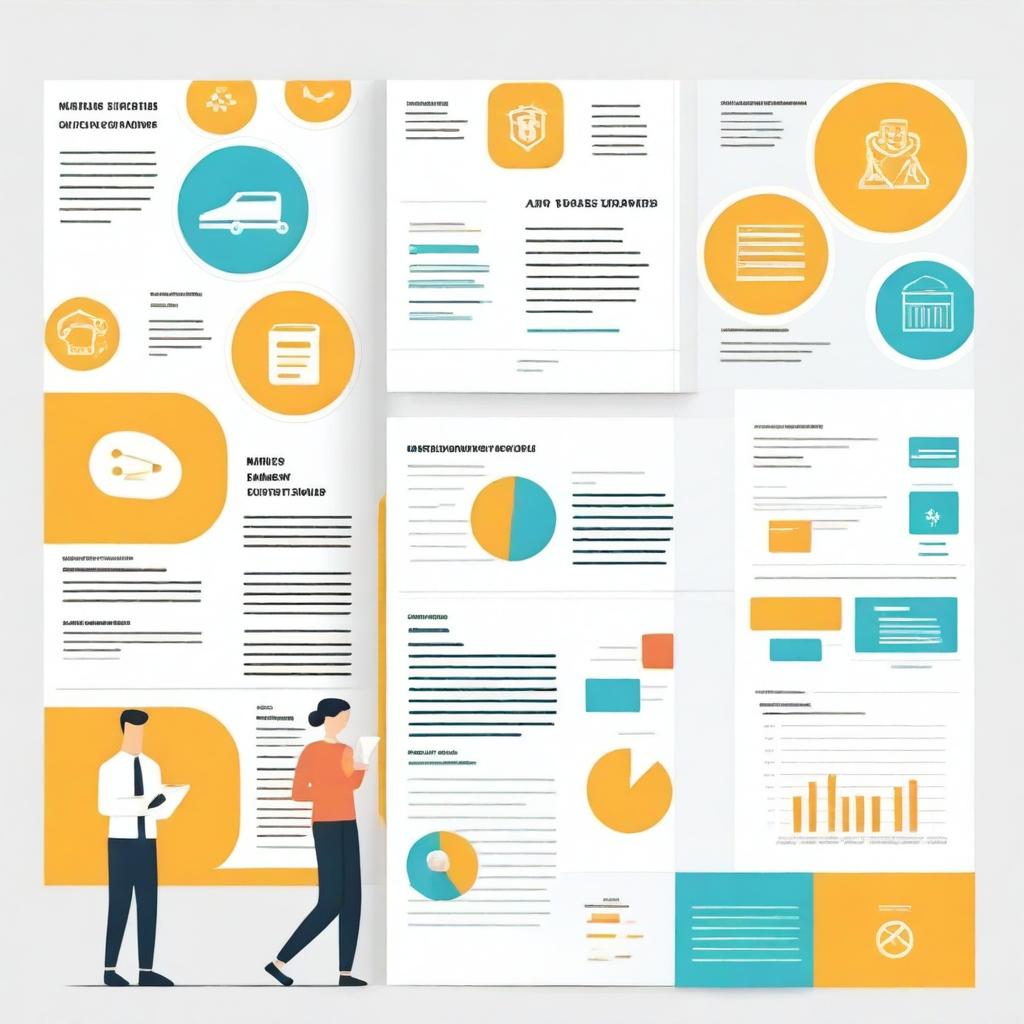 Create a background related to a marketing research report