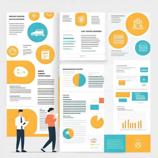 Create a background related to a marketing research report