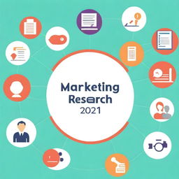 Create a background related to a marketing research report