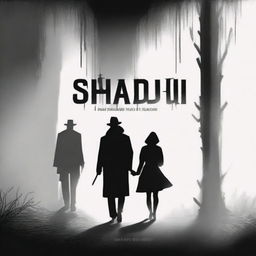 Create a book cover for 'The Shadow' written by Nametsegang L Takane