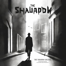 Create a book cover for 'The Shadow' written by Nametsegang L Takane