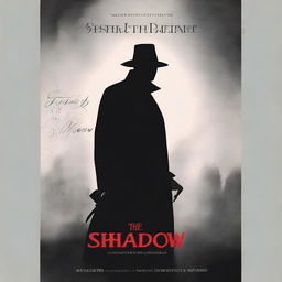 Create a book cover for 'The Shadow' written by Nametsegang L Takane