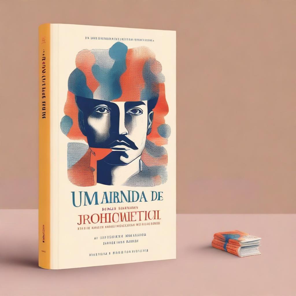 A book cover with the title 'Uma jornada de conhecimento e coragem' and the author's name 'Bruno Otávio'