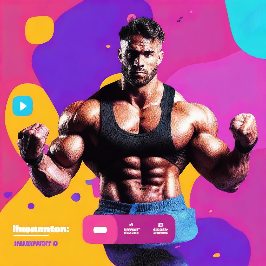 A YouTube thumbnail for a fitness channel