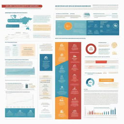 A detailed infographic showing the correlation between state medical expenditure and its impact on the human development index (HDI)