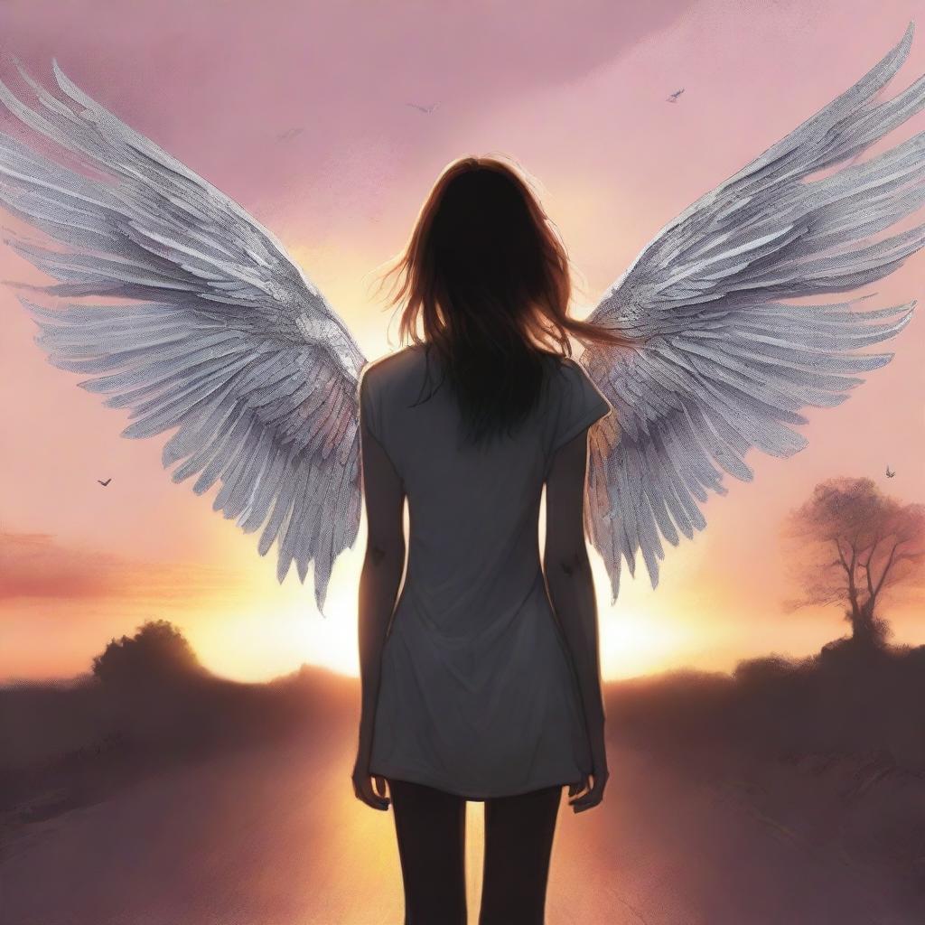 A young woman with angelic powers, searching for her identity and purpose